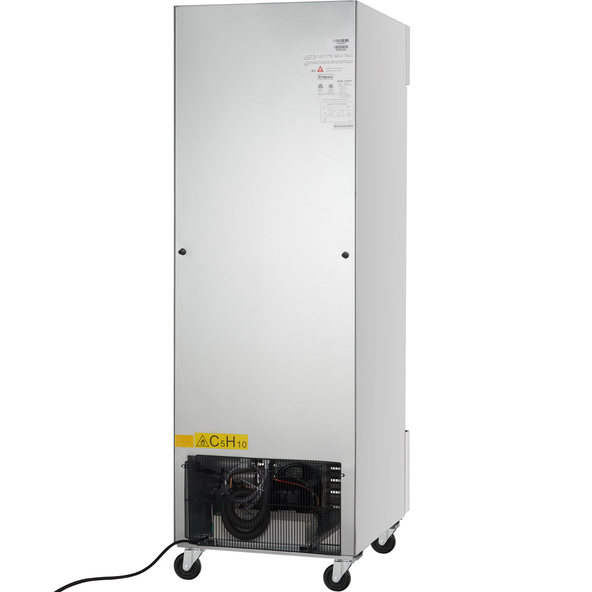 Empura Refrigeration E-KB27R Reach-In Refrigerator 26.8"W X 32.7"D X 82.3"H 18.1 Cu. Ft. Capacity
