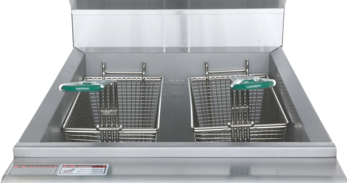 Empura Equipment EEF40208PH3 Fryer 15.5"W X 28"D X 44"H Electric