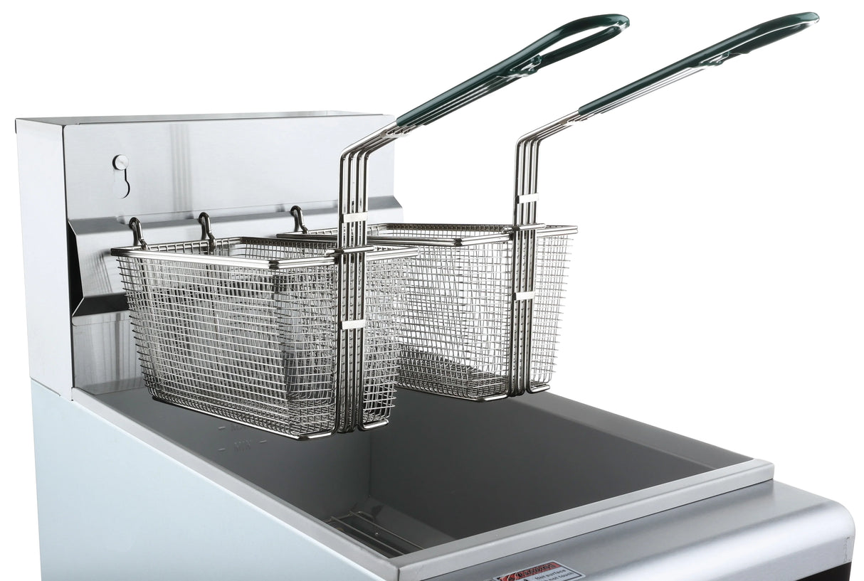 Empura Equipment EEF40208PH3 Fryer 15.5"W X 28"D X 44"H Electric