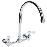 Empura Stainless EFW8080GS Wall Mount Faucet 8" Long 12-1/2" Tall