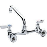 Empura Stainless EFW8100SS Wall Mount Faucet 10" Long 5-5/16" Tall