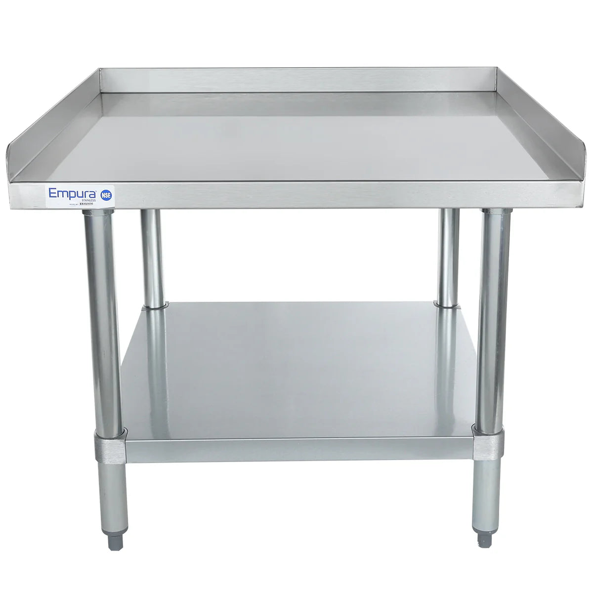 Empura Stainless ES3G3030 Equipment Stand 30"W X 30"D X 25.5"H Standard Duty