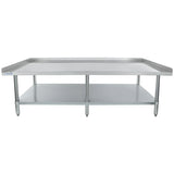 Empura Stainless ES3G3072 Equipment Stand 72"W X 30"D X 25.5"H Standard Duty
