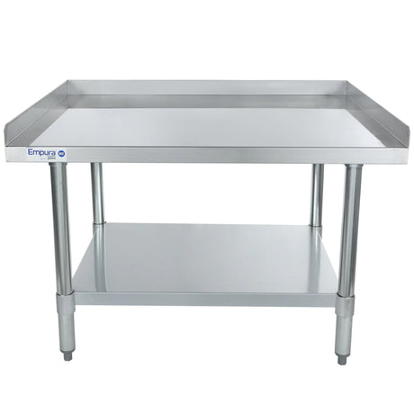 Empura Stainless ES4G3036 Equipment Stand 36"W X 30"D X 25.5"H Economy Duty