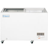 Empura Refrigeration E-CFCG-10 Oblique Curved Lid Chest Freezer 47.05"W X 25.75"D X 36.89"H