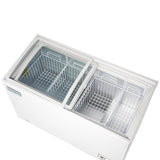 Empura Refrigeration E-CFCG-12 Oblique Curved Lid Chest Freezer 54.92"W X 25.75"D X 36.89"H