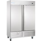 Empura Refrigeration E-KB54F Reach-In Freezer 53.9"W X 32.7"D X 82.3"H 41.6 Cu. Ft. Capacity