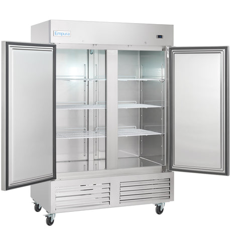 Empura Refrigeration E-KB54R-HC Reach-In Refrigerator 54"W X 32.2"D X 82.5"H 47 Cu. Ft. Capacity
