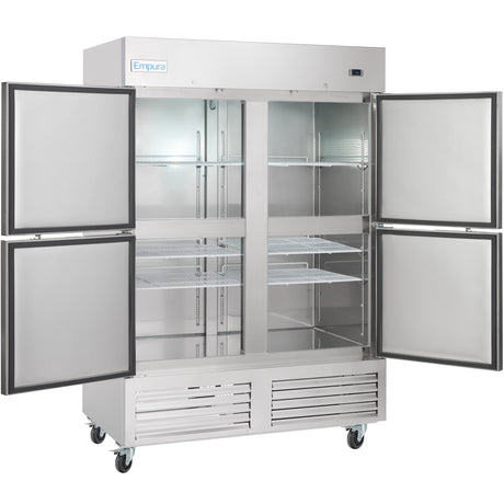 Empura Refrigeration E-KB54RH Reach-In Refrigerator 53-15/16"W X 32-11/16"D X 82-5/16"H 49 Cu. Ft. Capacity