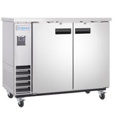 Empura Refrigeration E-KBB48-2-24-S Back Bar Cooler 2 Swing Solid Doors 49"W X 24 7/16"D X 41 3/4"H