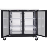 Empura Refrigeration E-KBB48-2-24 Back Bar Cooler 2 Swing Solid Doors 49"W X 24 7/16"D X 41 3/4"H