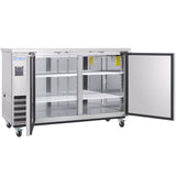 Empura Refrigeration E-KBB60-2-24-S Back Bar Cooler 2 Swing Solid Doors 61"W X 24 7/16"D X 41 3/4"H