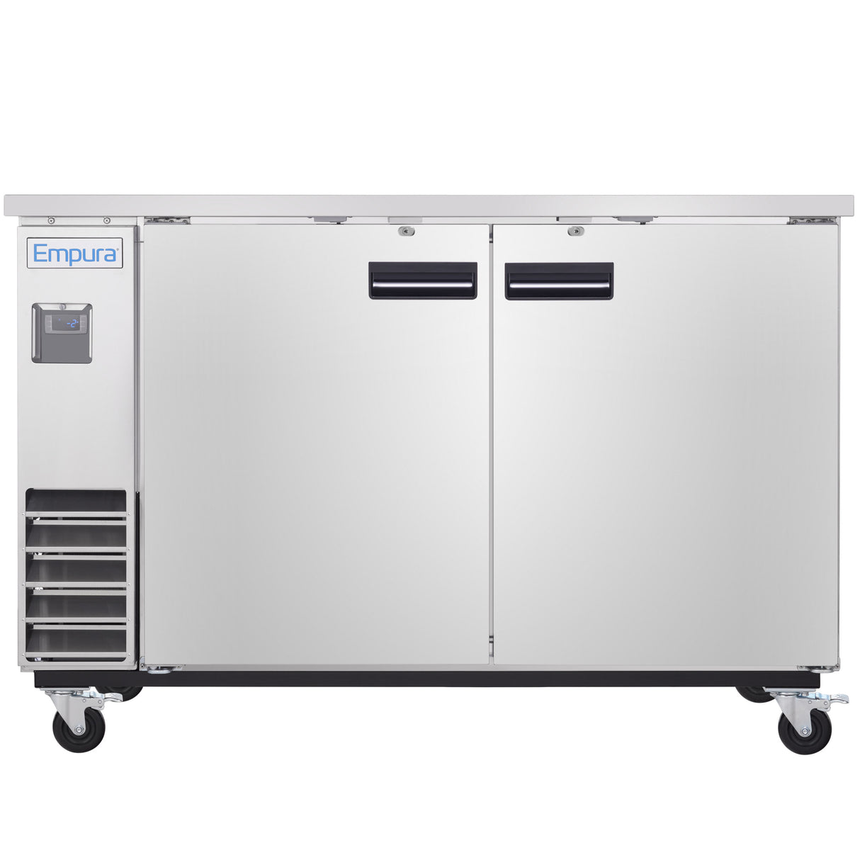 Empura Refrigeration E-KBB60-2-24-S Back Bar Cooler 2 Swing Solid Doors 61"W X 24 7/16"D X 41 3/4"H