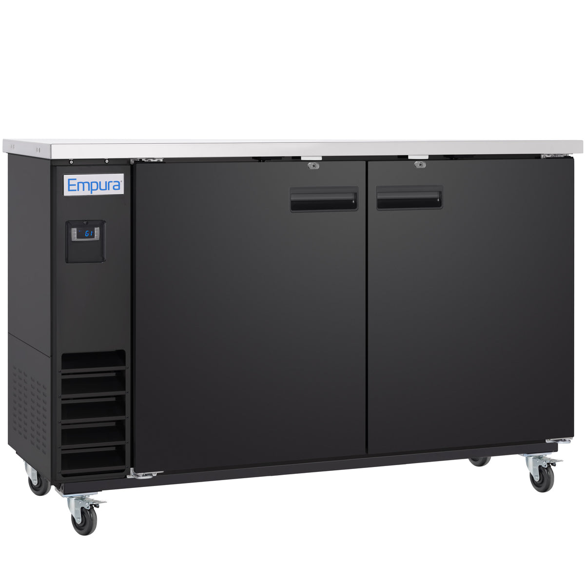 Empura Refrigeration E-KBB60-2-24 Back Bar Cooler 2 Swing Solid Doors ...