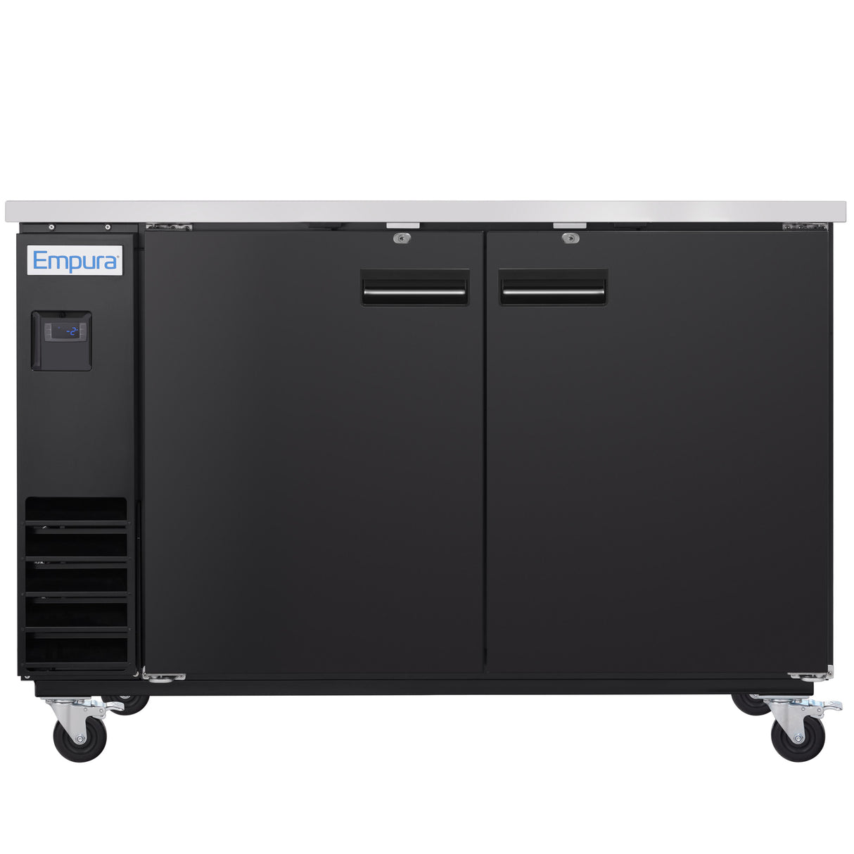 Empura Refrigeration E-KBB60-2-24 Back Bar Cooler 2 Swing Solid Doors 61"W X 24 7/16"D X 41 3/4"H