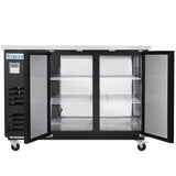 Empura Refrigeration E-KBB60-2-27 Back Bar Cooler 2 Swing Solid Doors 58 3/4"W X 27 5/8"D X 42 1/2"H