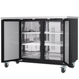 Empura Refrigeration E-KBB60-2-27 Back Bar Cooler 2 Swing Solid Doors 58 3/4"W X 27 5/8"D X 42 1/2"H