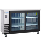 Empura Refrigeration E-KBB60-2G-24SD-S Back Bar Cooler 61.1"W X 24.4"D X 41.7"H 16.6 Cu. Ft. Capacity