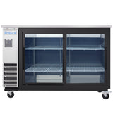 Empura Refrigeration E-KBB60-2G-24SD-S Back Bar Cooler 61.1"W X 24.4"D X 41.7"H 16.6 Cu. Ft. Capacity