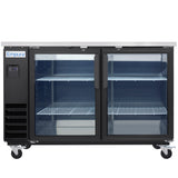 Empura Refrigeration E-KBB60-2G-24 Back Bar Cooler 61.1"W X 24.4"D X 41.7"H 16.6 Cu. Ft. Capacity
