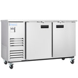Empura Refrigeration E-KBB70-2-27-S Back Bar Cooler 2 Swing Solid Doors 69"W X 27 5/8"D X 42 1/2"H