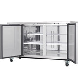 Empura Refrigeration E-KBB70-2-27-S Back Bar Cooler 2 Swing Solid Doors 69"W X 27 5/8"D X 42 1/2"H