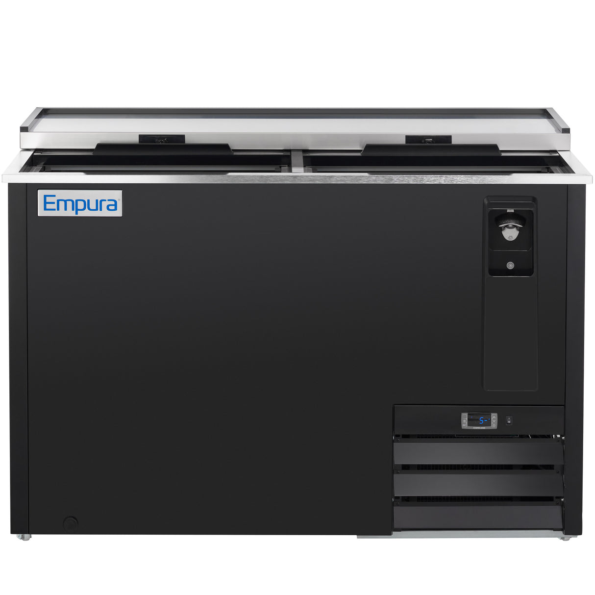 Empura Refrigeration E-KBC-50 Bottle Cooler 49.4"W X 27"D X 35"H 13.7 Cu. Ft. Capacity