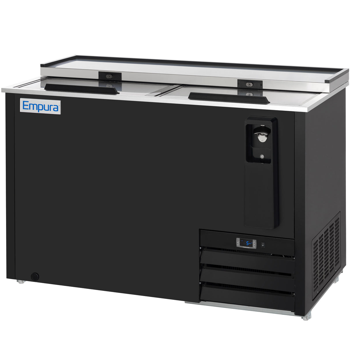 Empura Refrigeration E-KBC-50 Bottle Cooler 49.4"W X 27"D X 35"H 13.7 Cu. Ft. Capacity