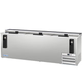Empura Refrigeration E-KBC-95-S Bottle Cooler 95.3"W X 27"D X 35"H 29 Cu. Ft. Capacity