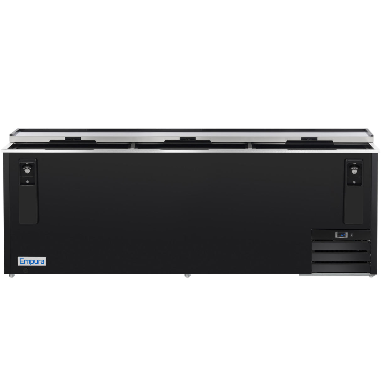 Empura Refrigeration E-KBC-95 Bottle Cooler 95.3"W X 27"D X 35"H 29 Cu. Ft. Capacity