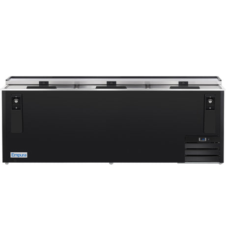 Empura Refrigeration E-KBC-95 Bottle Cooler 95.3"W X 27"D X 35"H 29 Cu. Ft. Capacity