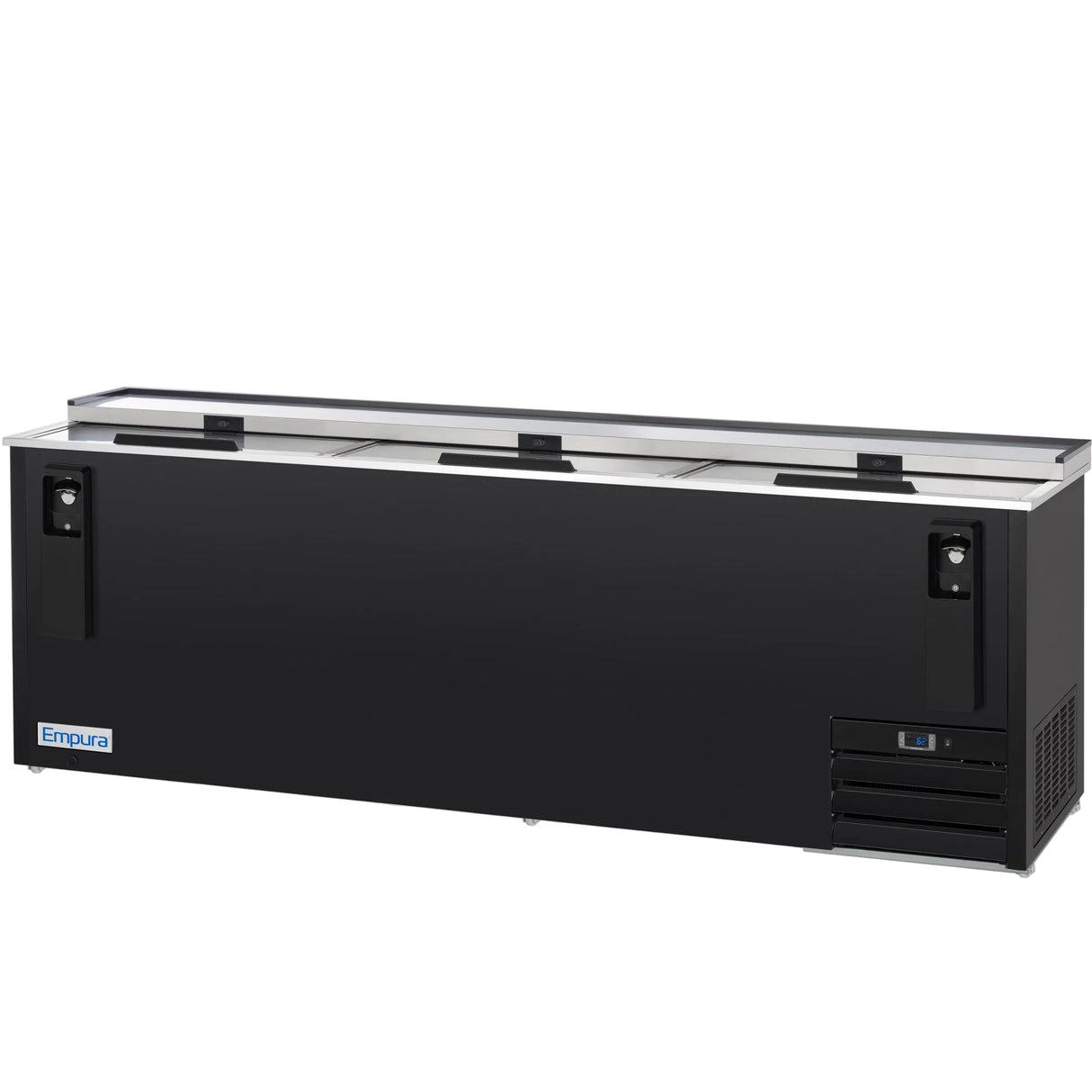 Empura Refrigeration E-KBC-95 Bottle Cooler 95.3"W X 27"D X 35"H 29 Cu. Ft. Capacity