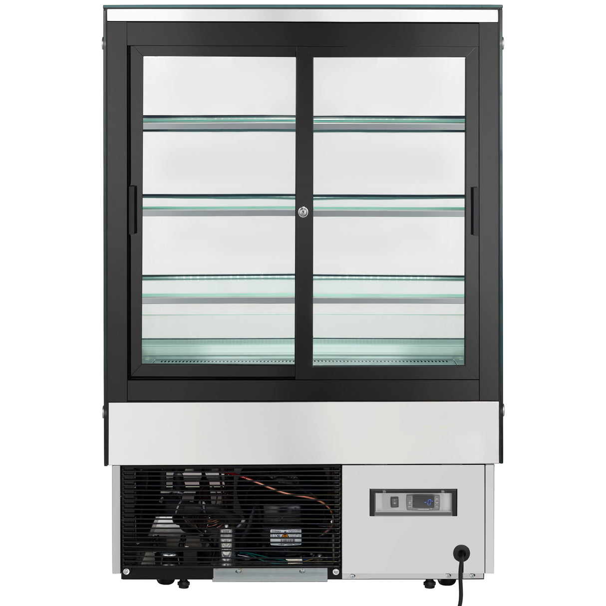 Empura Refrigeration E-KBDSF35-S Refrigerated Display Case 35-7/16"W X 31-1/2"D X 53-9/16"H