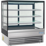 Empura Refrigeration E-KBDSF48-S Refrigerated Display Case 47 1/4"W X 31-1/2"D X 53-9/16"H 39°F To 45°F Temperature Range