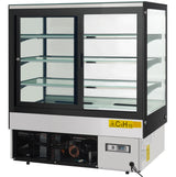 Empura Refrigeration E-KBDSF48-S Refrigerated Display Case 47 1/4"W X 31-1/2"D X 53-9/16"H 39°F To 45°F Temperature Range