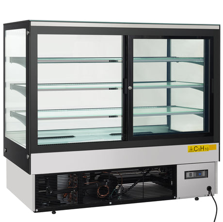 Empura Refrigeration E-KBDSF60-S Refrigerated Display Case 59 1/16"W X 31-1/2"D X 53-9/16"H