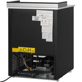 Empura Refrigeration E-KBGF24 Glass Froster 24"W X 27 1/16"D X 34 7/8"H 2 Shelves And Bottom Rack Standard