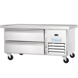 Empura Refrigeration E-KCBRC52 Refrigerated Equipment Stand 52"W X 31.9"D X 26.8"H 6.1 Cu. Ft. Capacity