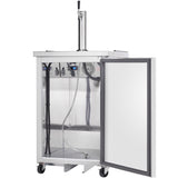 Empura Refrigeration E-KDD1-S Direct Draw Beer Dispenser 24.1"W X 29.9"D X 38.7"H 8.1 Cu. Ft. Capacity