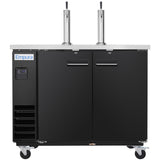 Empura Refrigeration E-KDD2-2 Direct Draw Beer Dispenser 49.1"W X 24.41"D X 41.9"H 12.5 Cu. Ft. Capacity