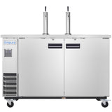 Empura Refrigeration E-KDD3-2-S Direct Draw Beer Dispenser 61.1"W X 24.41"D X 41.9"H 16.6 Cu. Ft. Capacity