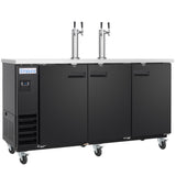 Empura Refrigeration E-KDD4-2 Direct Draw Beer Dispenser 73.1"W X 24.41"D X 41.9"H 20.8 Cu. Ft. Capacity