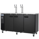 Empura Refrigeration E-KDD4-2 Direct Draw Beer Dispenser 73.1"W X 24.41"D X 41.9"H 20.8 Cu. Ft. Capacity