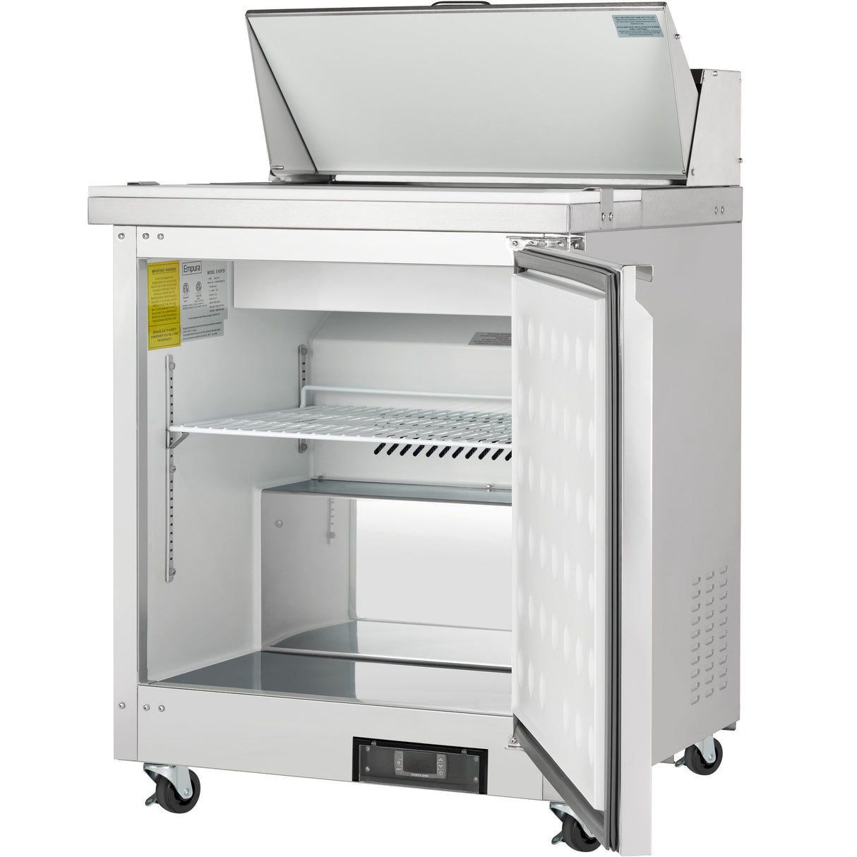 Empura Refrigeration E-KSP29 Refrigerated Sandwich/Salad Prep Table 28.9"W X 29.9"D X 43.2"H