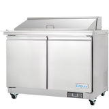 Empura Refrigeration E-KSP48M Refrigerated Sandwich/Salad Mega Top Prep Table 48.2"W X 34.5"D X 43.2"H