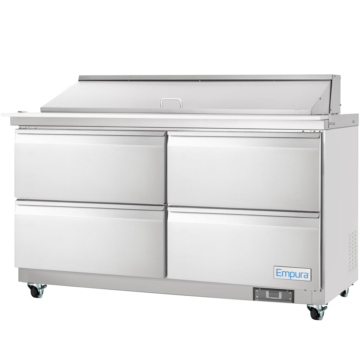 Empura Refrigeration E-KSP60M-D4 Refrigerated Sandwich/Salad Mega Top Prep Table With Drawers