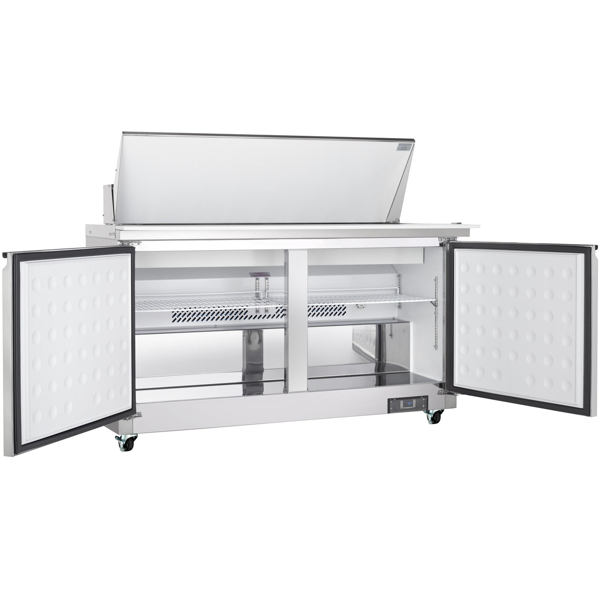 Empura Refrigeration E-KSP60M Refrigerated Sandwich/Salad Mega Top Prep Table 61.2"W X 34.5"D X 43.2"H