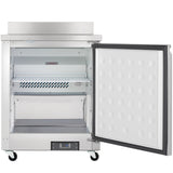 Empura Refrigeration E-KUC27FW Undercounter Reach-In Freezer Work Top 1 Swing Door Solid Door