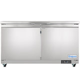 Empura Refrigeration E-KUC60F Undercounter Reach-In Freezer 61.2"W X 29.9"D X 35.5"H 13.2 Cu. Ft. Capacity