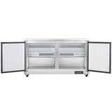 Empura Refrigeration E-KUC60F Undercounter Reach-In Freezer 61.2"W X 29.9"D X 35.5"H 13.2 Cu. Ft. Capacity